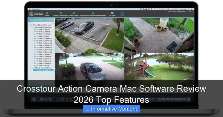 Crosstour Action Camera Mac Software Review 2026 Top Features