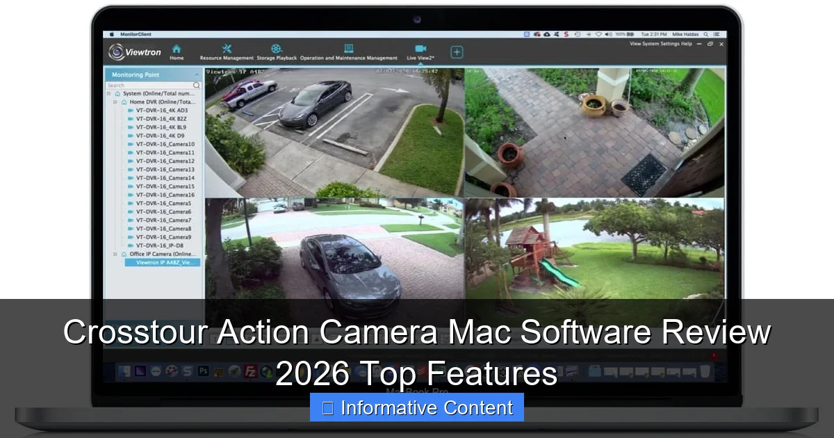 Crosstour Action Camera Mac Software Review 2026 Top Features