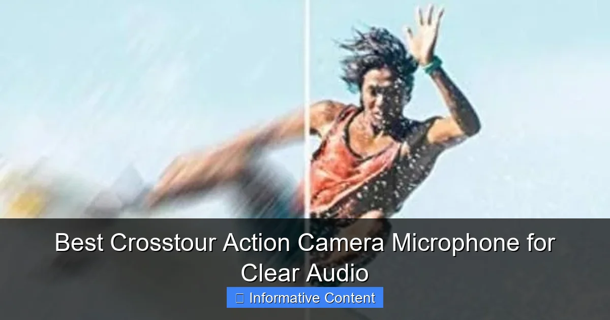 Best Crosstour Action Camera Microphone for Clear Audio