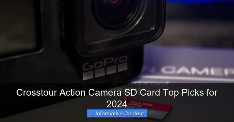 Crosstour Action Camera SD Card Top Picks for 2024