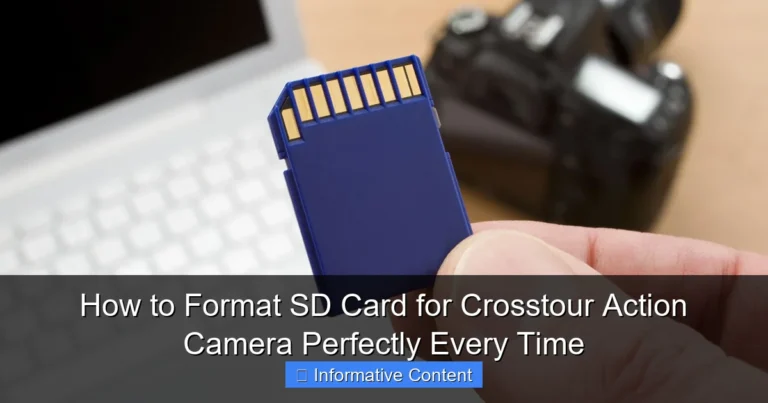 How to Format SD Card for Crosstour Action Camera Perfectly Every Time