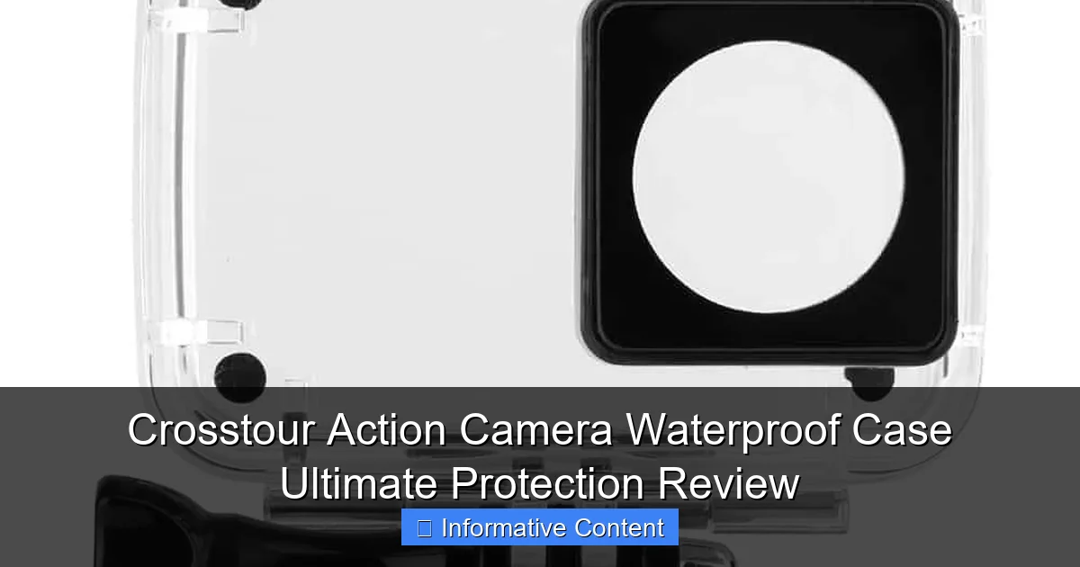 Crosstour Action Camera Waterproof Case Ultimate Protection Review