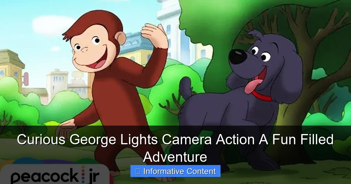 Curious George Lights Camera Action A Fun Filled Adventure