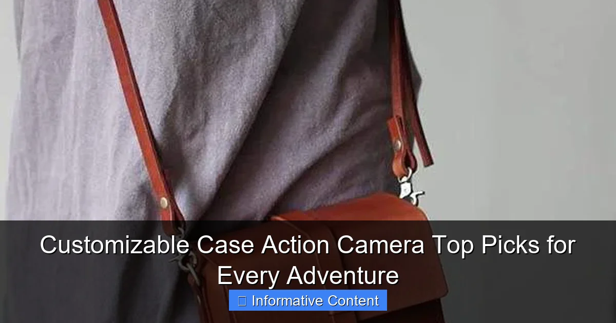 Customizable Case Action Camera Top Picks for Every Adventure