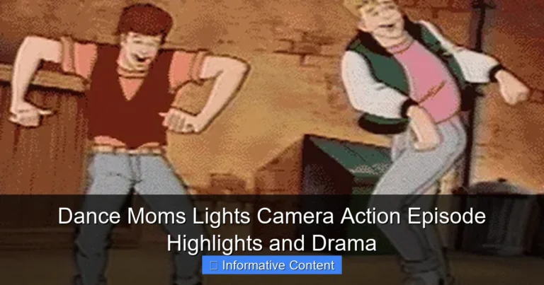 Dance Moms Lights Camera Action Episode Highlights and Drama