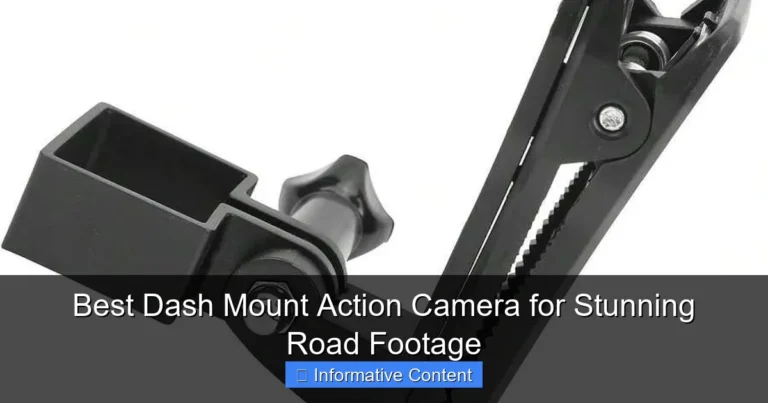 Best Dash Mount Action Camera for Stunning Road Footage