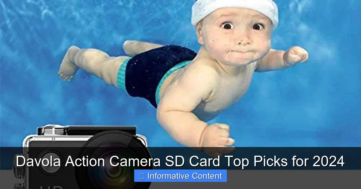 Davola Action Camera SD Card Top Picks for 2024