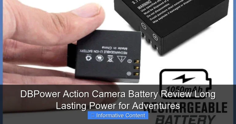 DBPower Action Camera Battery Review Long Lasting Power for Adventures