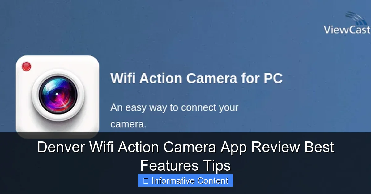Denver Wifi Action Camera App Review Best Features Tips