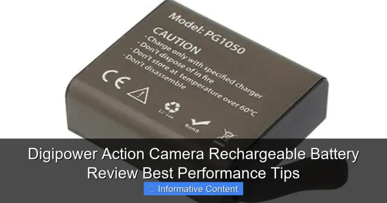 Digipower Action Camera Rechargeable Battery Review Best Performance Tips