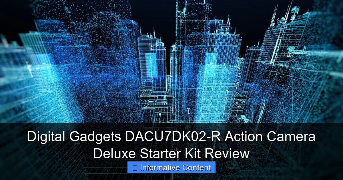 Digital Gadgets DACU7DK02-R Action Camera Deluxe Starter Kit Review