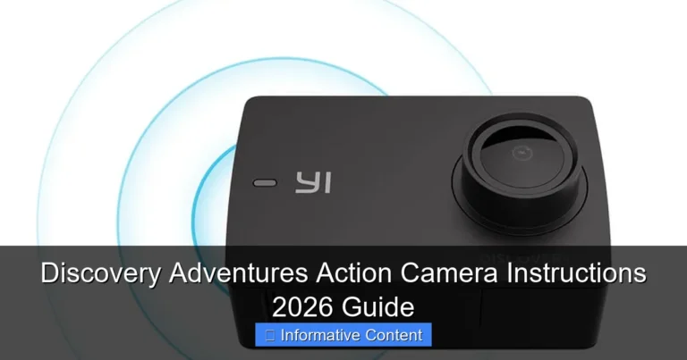 Discovery Adventures Action Camera Instructions 2026 Guide