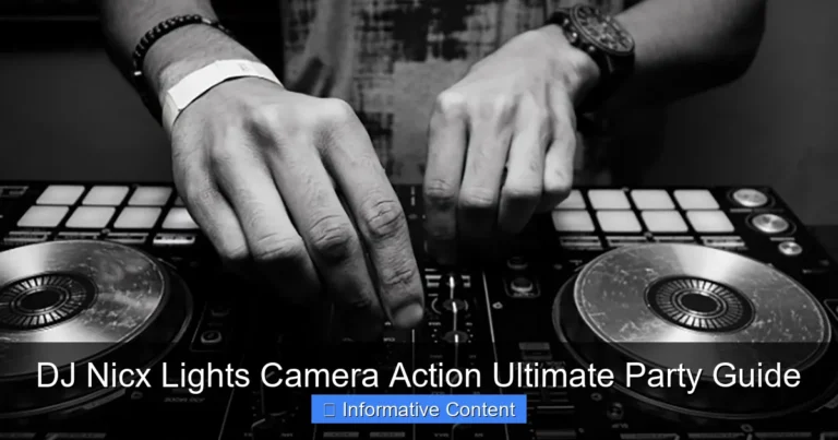 DJ Nicx Lights Camera Action Ultimate Party Guide