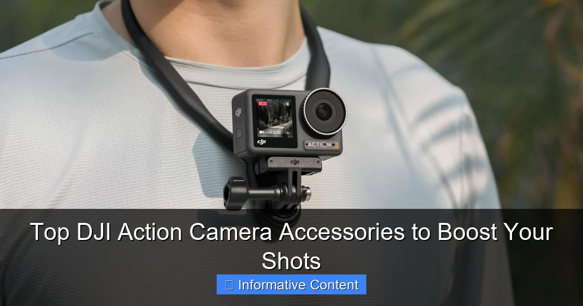 Top DJI Action Camera Accessories to Boost Your Shots