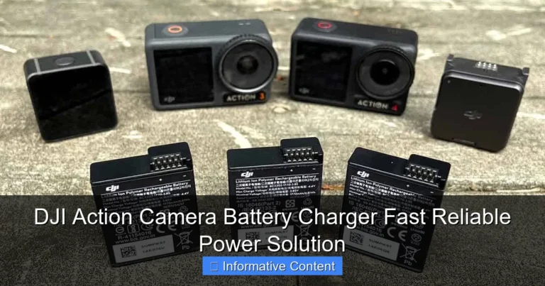 DJI Action Camera Battery Charger Fast Reliable Power Solution