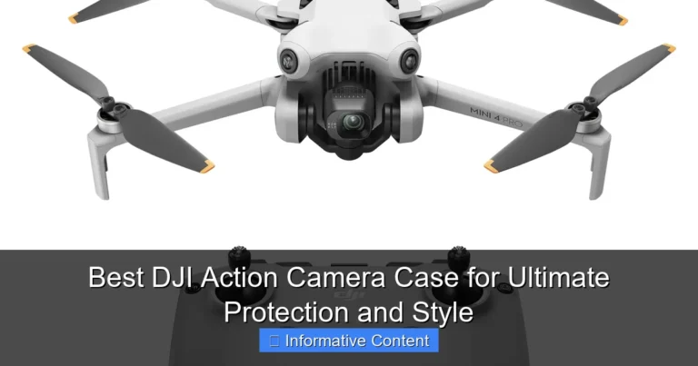 Best DJI Action Camera Case for Ultimate Protection and Style