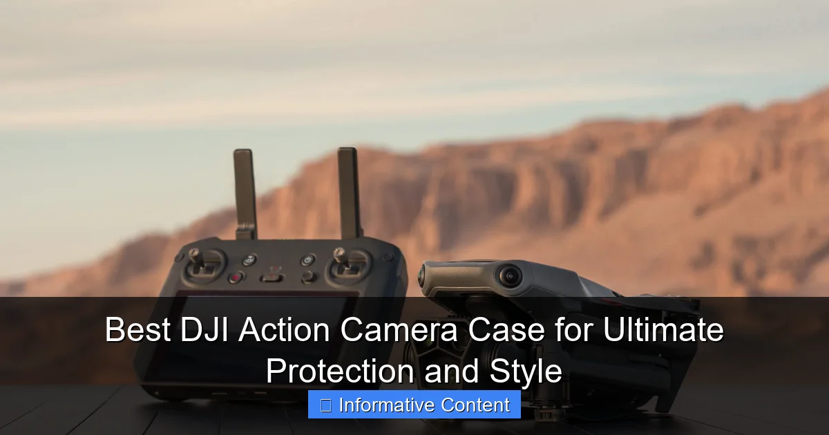 Best DJI Action Camera Case for Ultimate Protection and Style