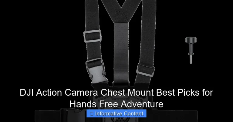 DJI Action Camera Chest Mount Best Picks for Hands Free Adventure