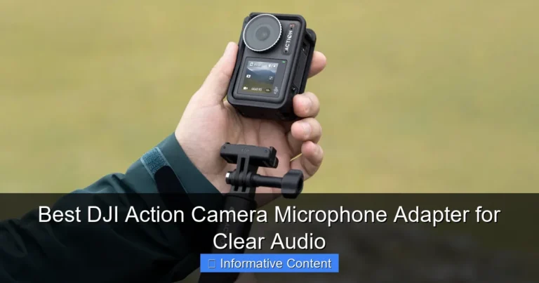 Best DJI Action Camera Microphone Adapter for Clear Audio