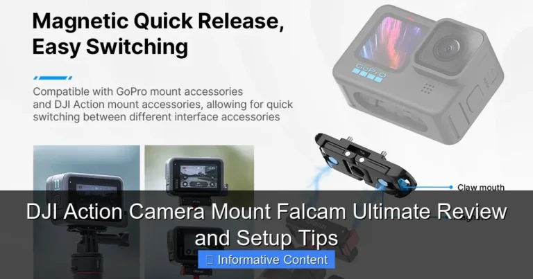 DJI Action Camera Mount Falcam Ultimate Review and Setup Tips