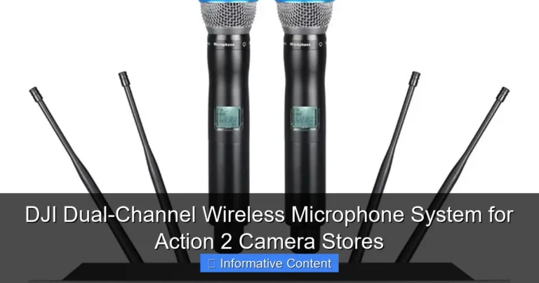 DJI Dual-Channel Wireless Microphone System for Action 2 Camera Stores