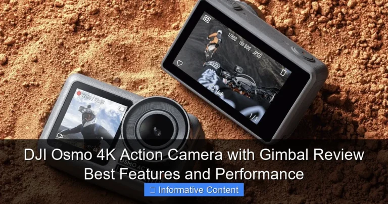 DJI Osmo 4K Action Camera with Gimbal Review Best Features and Performance