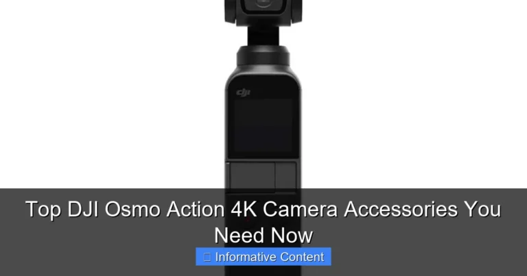 Top DJI Osmo Action 4K Camera Accessories You Need Now