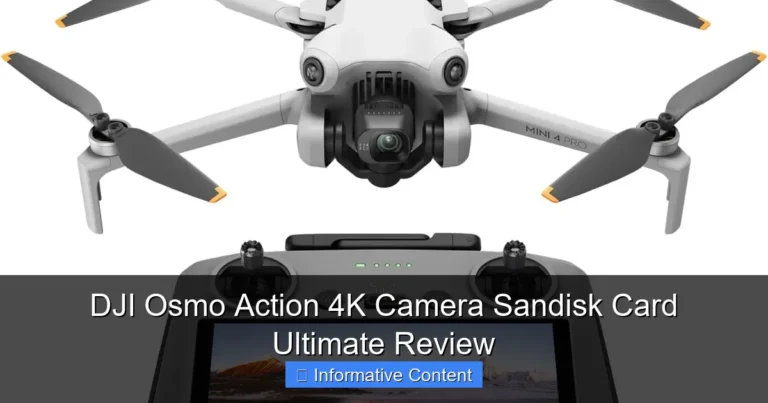 DJI Osmo Action 4K Camera Sandisk Card Ultimate Review