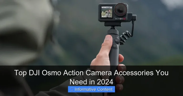 Top DJI Osmo Action Camera Accessories You Need in 2024