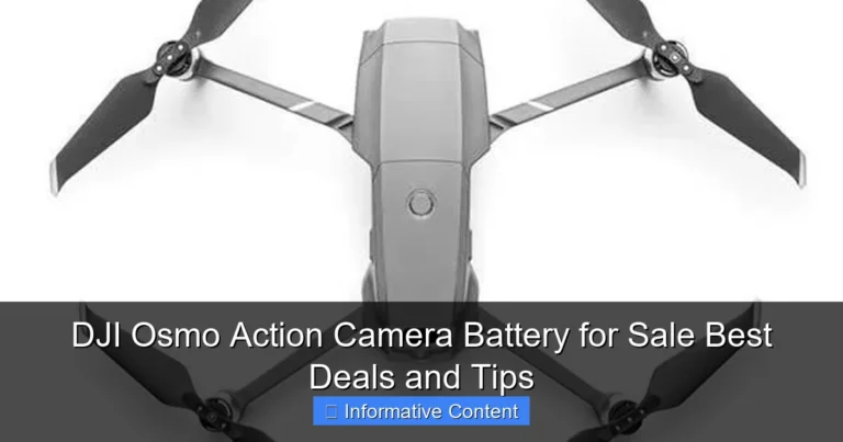 DJI Osmo Action Camera Battery for Sale Best Deals and Tips