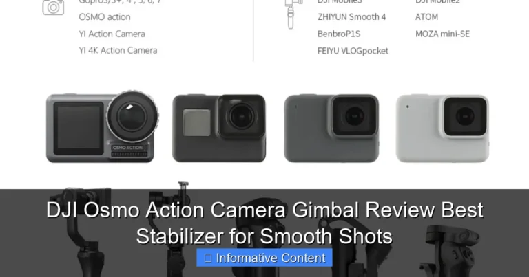 DJI Osmo Action Camera Gimbal Review Best Stabilizer for Smooth Shots