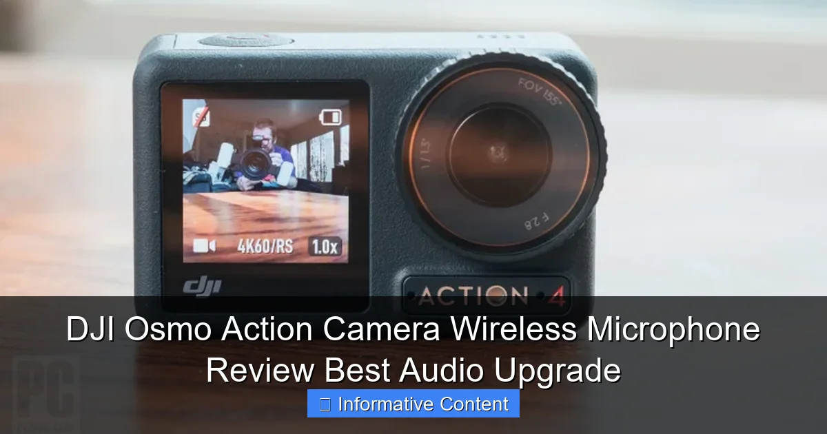 DJI Osmo Action Camera Wireless Microphone Review Best Audio Upgrade