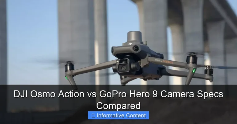 DJI Osmo Action vs GoPro Hero 9 Camera Specs Compared