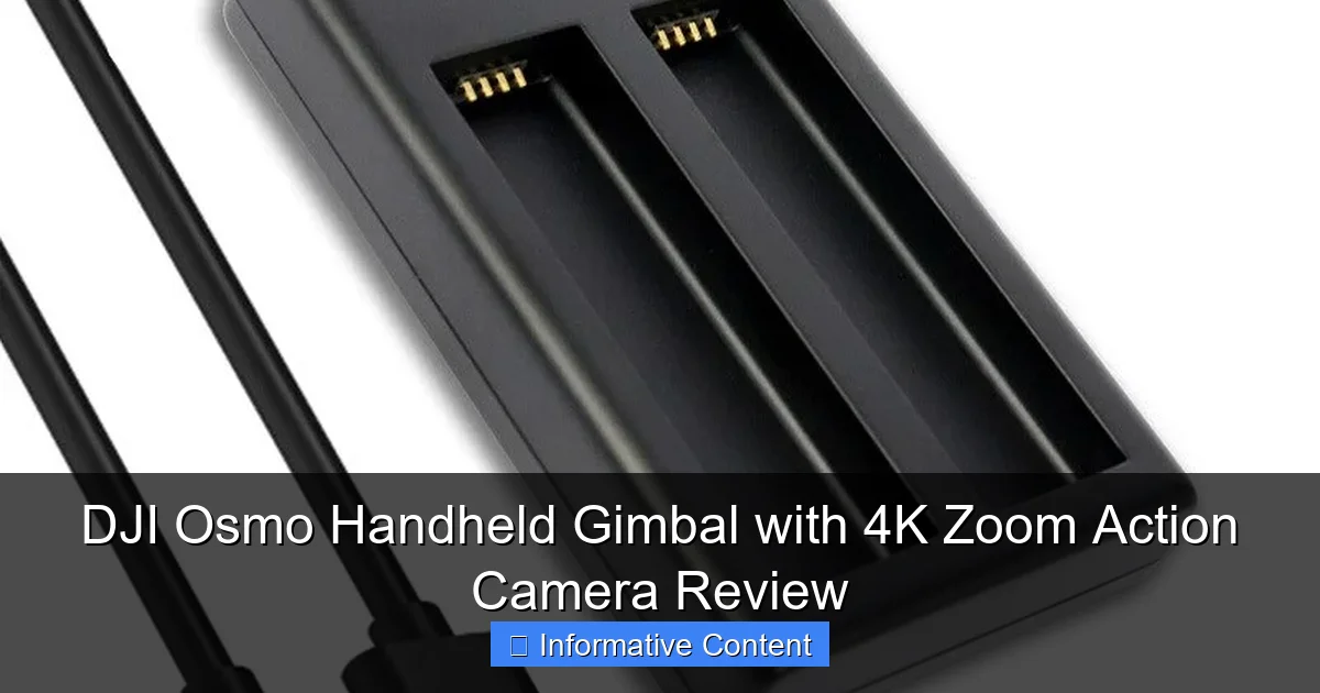 DJI Osmo Handheld Gimbal with 4K Zoom Action Camera Review