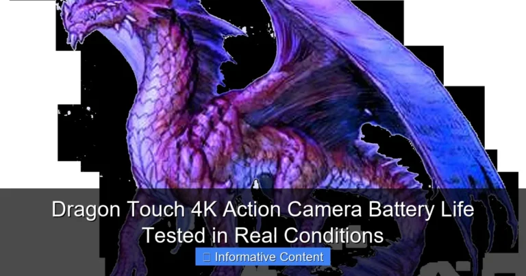 Dragon Touch 4K Action Camera Battery Life Tested in Real Conditions