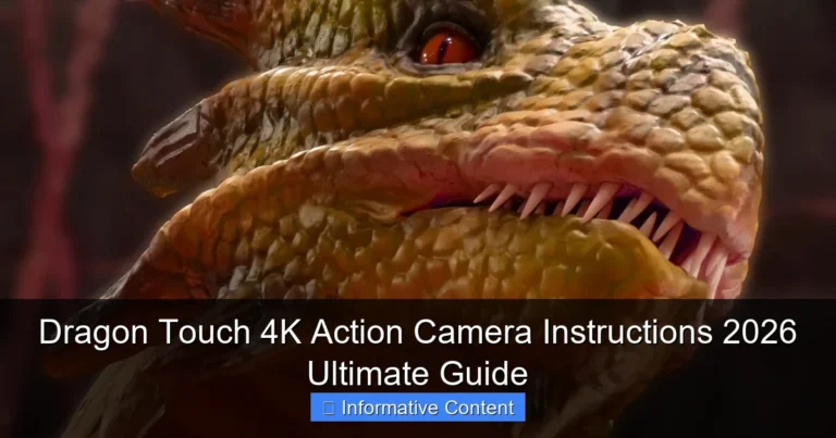 Dragon Touch 4K Action Camera Instructions 2026 Ultimate Guide