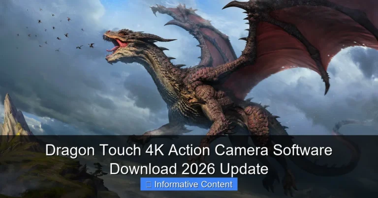 Dragon Touch 4K Action Camera Software Download 2026 Update