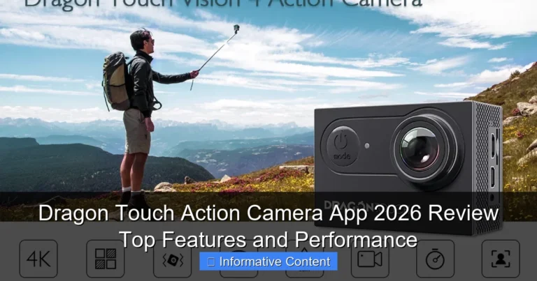 Dragon Touch Action Camera App 2026 Review Top Features and Performance