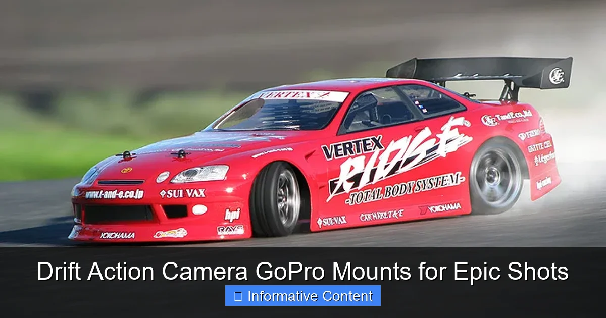 Drift Action Camera GoPro Mounts for Epic Shots