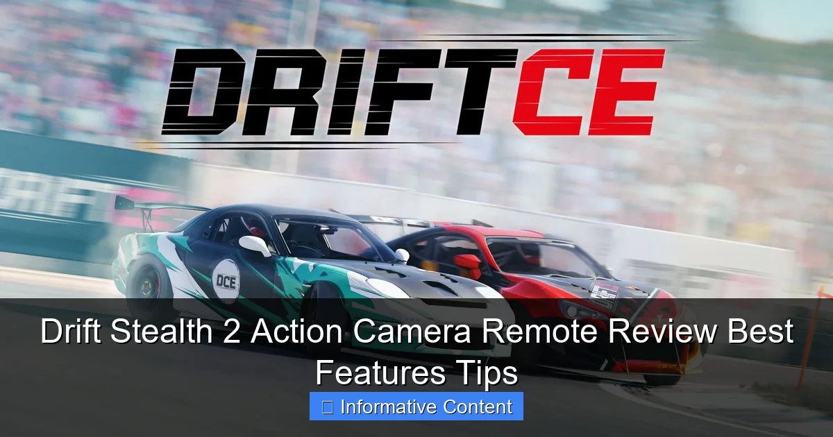 Drift Stealth 2 Action Camera Remote Review Best Features Tips