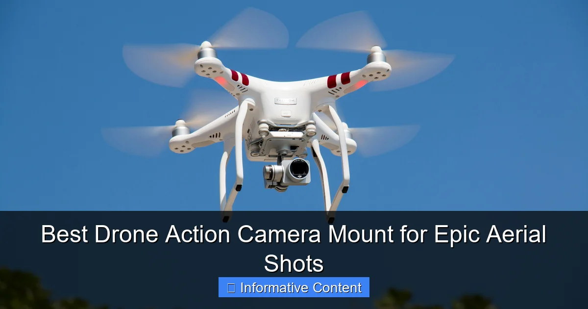 Best Drone Action Camera Mount for Epic Aerial Shots