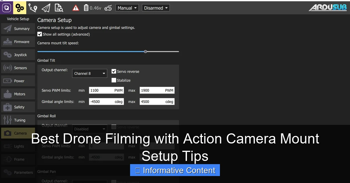 Best Drone Filming with Action Camera Mount Setup Tips