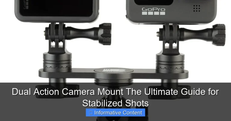 Dual Action Camera Mount The Ultimate Guide for Stabilized Shots