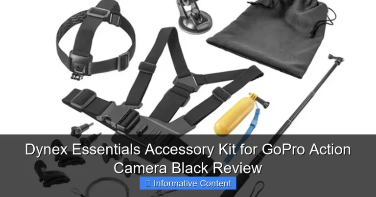 Dynex Essentials Accessory Kit for GoPro Action Camera Black Review