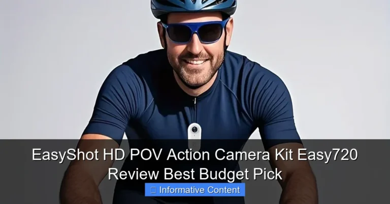 EasyShot HD POV Action Camera Kit Easy720 Review Best Budget Pick
