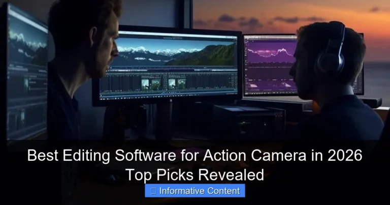 Best Editing Software for Action Camera in 2026 Top Picks Revealed