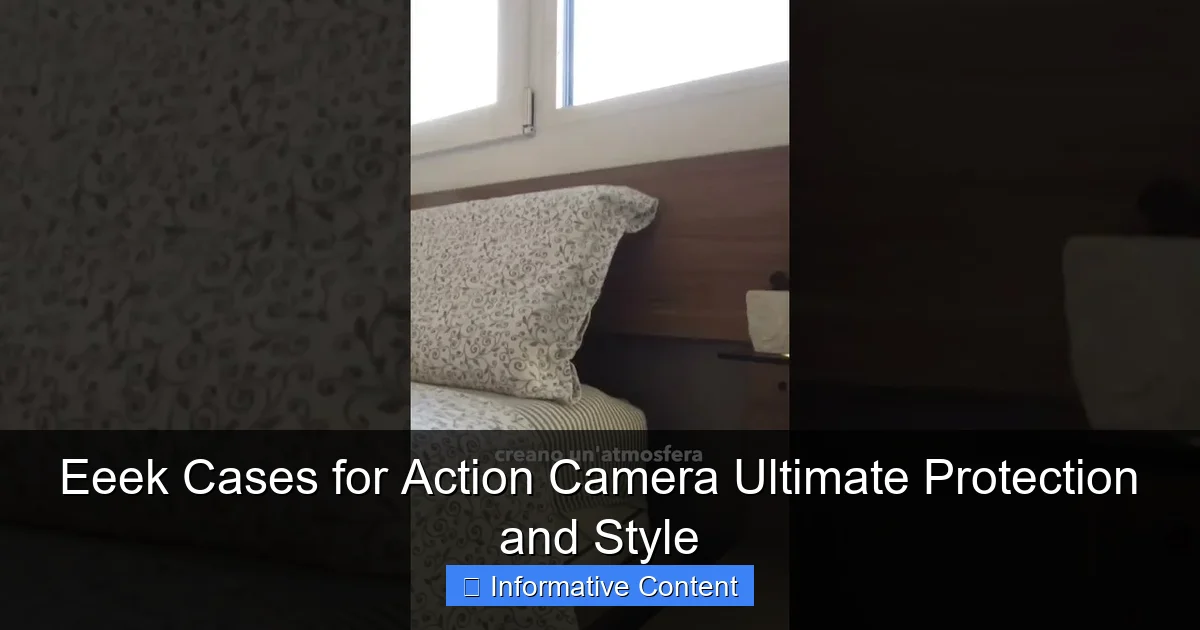 Eeek Cases for Action Camera Ultimate Protection and Style