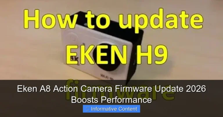 Eken A8 Action Camera Firmware Update 2026 Boosts Performance