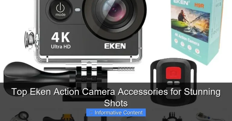 Top Eken Action Camera Accessories for Stunning Shots