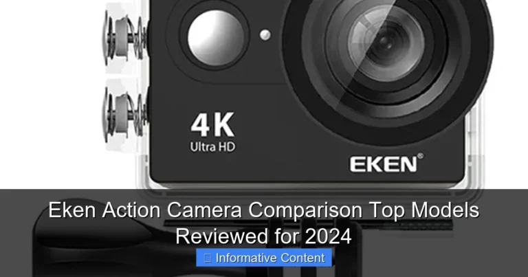 Eken Action Camera Comparison Top Models Reviewed for 2024